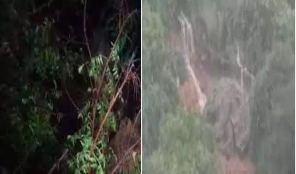 भूस्खलन की चपेट में आने से एक ही परिवार के सात सदस्य फंसे भूस्खलन की चपेट में आने से एक ही परिवार के सात सदस्य फंसे