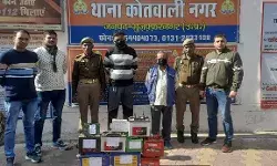 दो चोरों को गिरफ्तार कर पुलिस ने चार मुकदमों का किया खुलासा- माल बरामद दो चोरों को गिरफ्तार कर पुलिस ने चार मुकदमों का किया खुलासा- माल बरामद