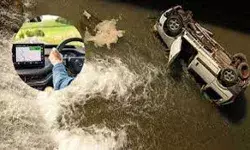 गूगल मैप ने फिर कराया हादसा, कार नहर में गिरी, तीन घायल गूगल मैप ने फिर कराया हादसा, कार नहर में गिरी, तीन घायल