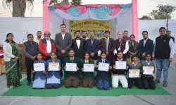 स्कूल के प्रांगण में जनपद स्तरीय विज्ञान मॉडल प्रदर्शनी का भव्य आयोजन स्कूल के प्रांगण में जनपद स्तरीय विज्ञान मॉडल प्रदर्शनी का भव्य आयोजन