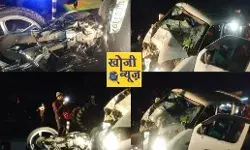 अंधेरे में इको कार और बाइक के बीच हुई टक्कर मां - बेटे की मौके पर मौत अंधेरे में इको कार और बाइक के बीच हुई टक्कर मां - बेटे की मौके पर मौत