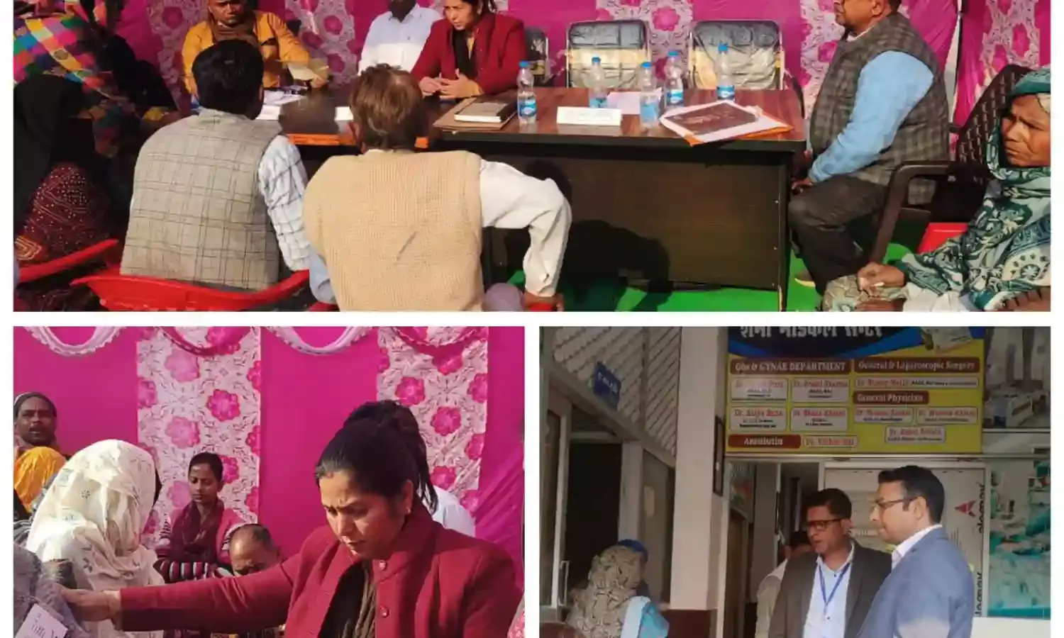 दूसरे दिन गांव खेड़ीकुरैश पहुंचा प्रशासन- एसडीएम ने सुनी समस्याएं