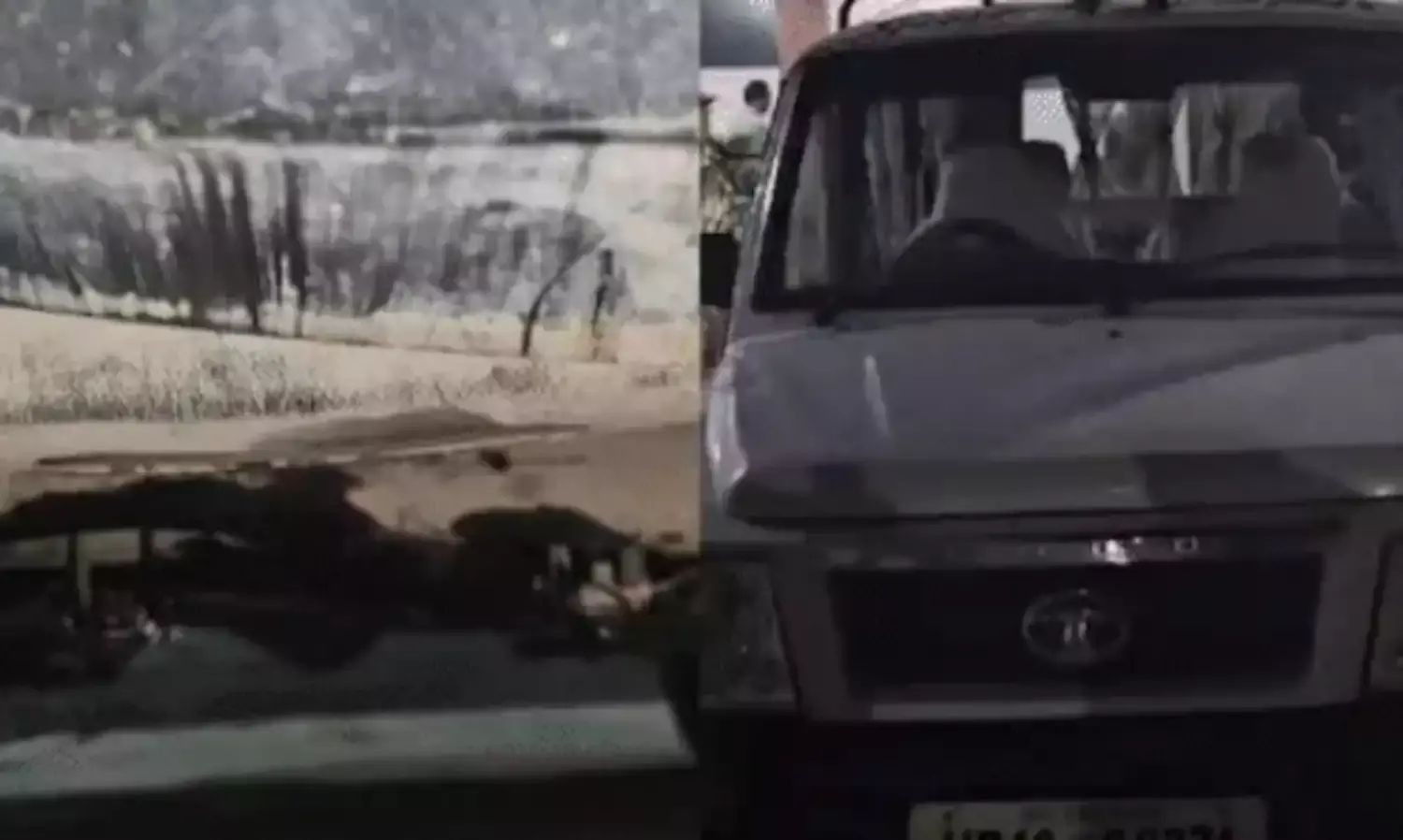 तहसीलदार की गाड़ी से कुचले युवक की लाश के उड़ गए चीथड़े