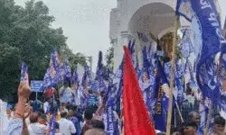 गृहमंत्री से माफी मंगवाने के बहाने खिसकते वोट बैंक को बचाने मायावती..