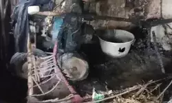 झोपड़ीनुमा आश्रम में लगाई आग- बाबा को जिंदा जलाने की कोशिश