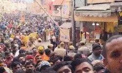 रामलला के दर्शनों के लिए श्रद्धालुओं का जमावड़ा- हनुमानगढ़ में 1 किमी.. रामलला के दर्शनों के लिए श्रद्धालुओं का जमावड़ा- हनुमानगढ़ में 1 किमी..