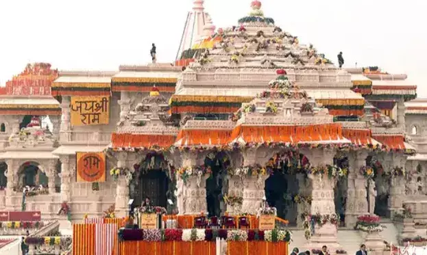 राम मंदिर में युवक की कैमरा लगे चश्मे के साथ एंट्री-सुरक्षाकर्मियों ने दबोचा