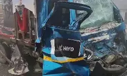 दिल्ली देहरादून हाईवे 58 पर हादसा- एक के बाद एक भिड़े 20 वाहन