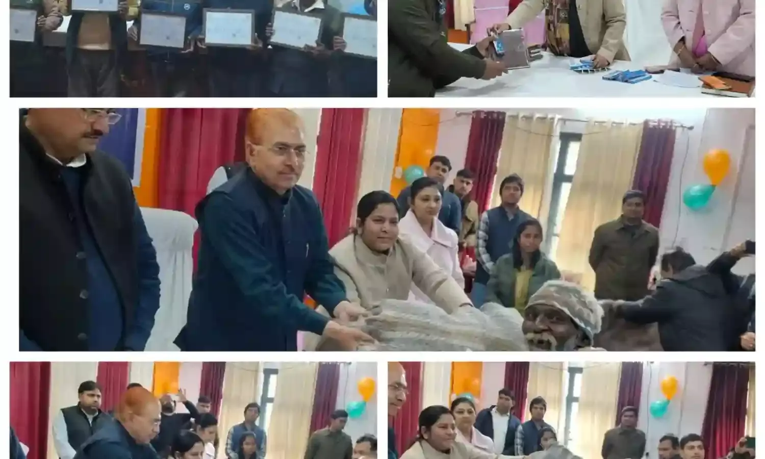 विधायक ने स्वामित्व योजना के तहत बांटी 100  घरौनियां, खिले चेहरे