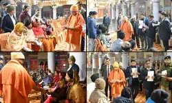 फरियादियों के पास खुद पहुंचे योगी- सुनी 100 लोगों की समस्याएं