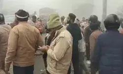 रिश्तेदार के अंतिम संस्कार में जा रही महिला की बस की टक्कर से मौत