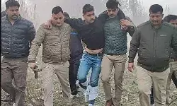 हत्या के 10 घंटे के भीतर हत्यारोपी अरेस्ट- मुठभेड़ में लगी गोली हत्या के 10 घंटे के भीतर हत्यारोपी अरेस्ट- मुठभेड़ में लगी गोली