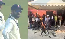 विराट की झलक पाने को बेताब हुए फैंस- स्टेडियम में घुसने को मारामारी...