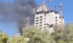 अस्पताल के आयुष्मान टावर में लगी आग- बेसमेंट में लिफ्ट के लिए... अस्पताल के आयुष्मान टावर में लगी आग- बेसमेंट में लिफ्ट के लिए...