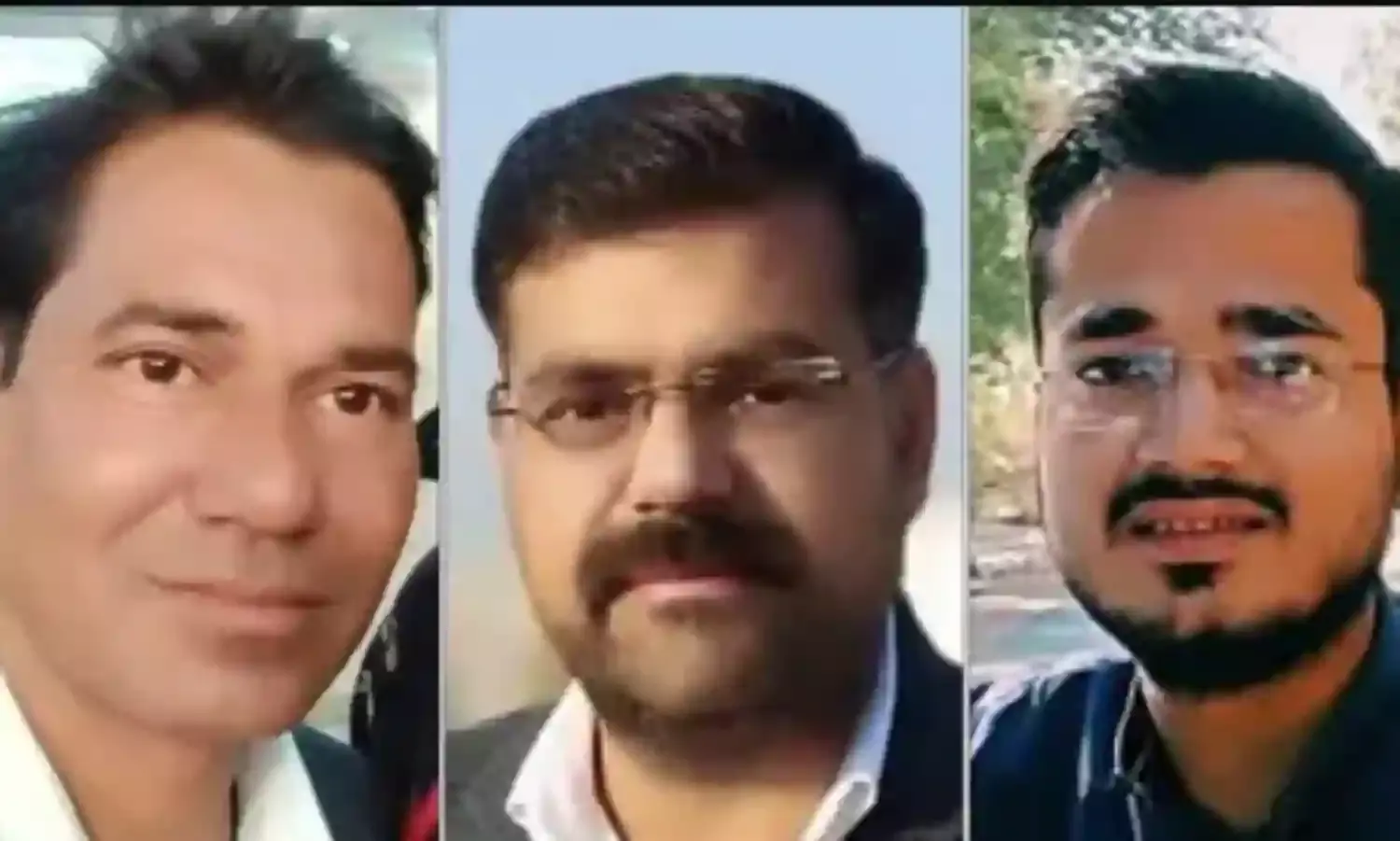 ट्रॉले से हुई भिड़ंत में कार सवार 3 भाइयों की मौत-गाडी काटकर निकाले शव