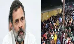 बोले राहुल, रेलवे की बदइंतजामी से मची स्टेशन पर भगदड़ बोले राहुल, रेलवे की बदइंतजामी से मची स्टेशन पर भगदड़