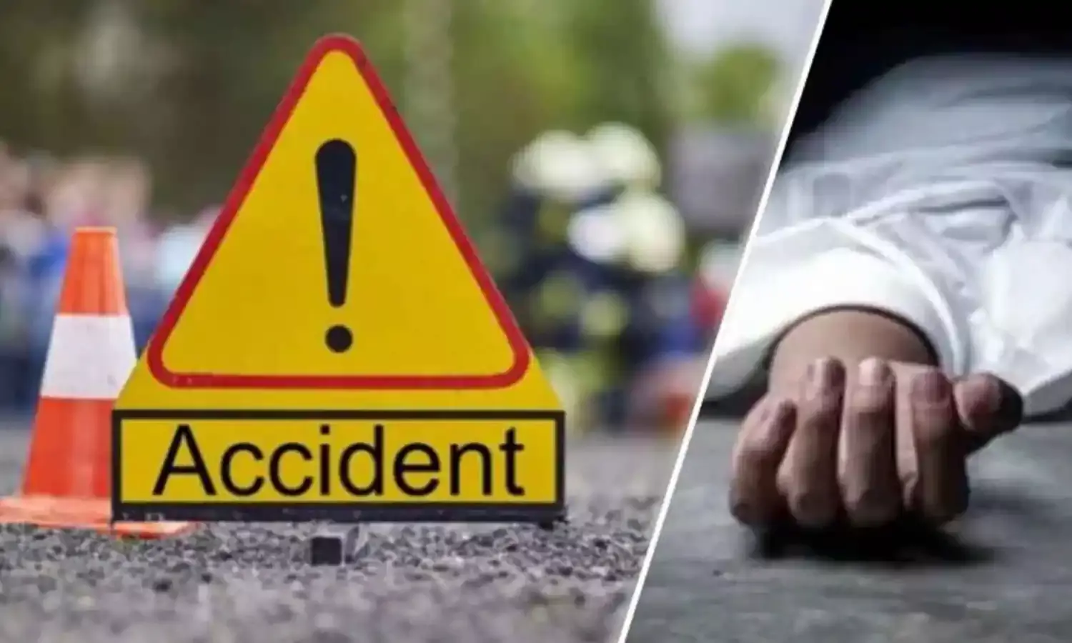 महाकुंभ जा रही बस खड़े ट्रेलर से टकराई, दो मरे, 18 घायल
