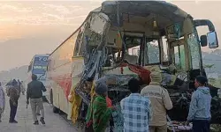 हाईवे पर लोगों की जिंदगी पर मौत का झपट्टा- कई वाहनों की टक्कर में 8...