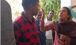 रिश्वत को लेकर बवाल- लेखपाल व महिला के बीच हाथापाई- शुरु हुई जांच