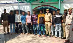 लूट का खुलासा- आठ अरेस्ट- माल बरामद- भेज दिये जेल लूट का खुलासा- आठ अरेस्ट- माल बरामद- भेज दिये जेल