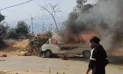 कुकी समुदाय का मणिपुर बंद- सुरक्षाबलों ने संभाली कमान- जगह जगह आग