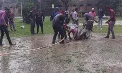 AMU में पहली बार उड़े रंग गुलाल- छात्रों ने जमकर खेली होली AMU में पहली बार उड़े रंग गुलाल- छात्रों ने जमकर खेली होली