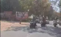 बिना हेलमेट स्कूटी पर सीएम आवास पहुंचे विधायक का कटा चालान