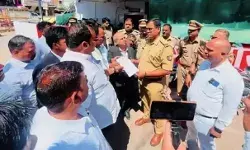 वकीलों से भिड़ंत मामले में एक्शन - पांच पुलिसकर्मी लाइन हाजिर