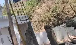 मंदिर निर्माण में अड़ंगा- वन विभाग ने रुकवाया काम- ग्रामीणों में रोष