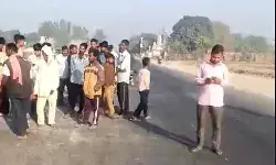 रेत भरे डंपर ने बाइक सवार मजदूर को मारी टक्कर- मौके पर मौत रेत भरे डंपर ने बाइक सवार मजदूर को मारी टक्कर- मौके पर मौत