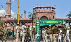 शाहीनबाग पर आसमान से नजर- जामा मस्जिद तक पुलिस ही पुलिस शाहीनबाग पर आसमान से नजर- जामा मस्जिद तक पुलिस ही पुलिस