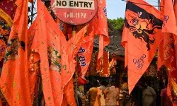 रामनवमी पर भाजपा का शक्ति प्रदर्शन- भगवा हुई सड़कों पर ड्रोन से.... रामनवमी पर भाजपा का शक्ति प्रदर्शन- भगवा हुई सड़कों पर ड्रोन से....