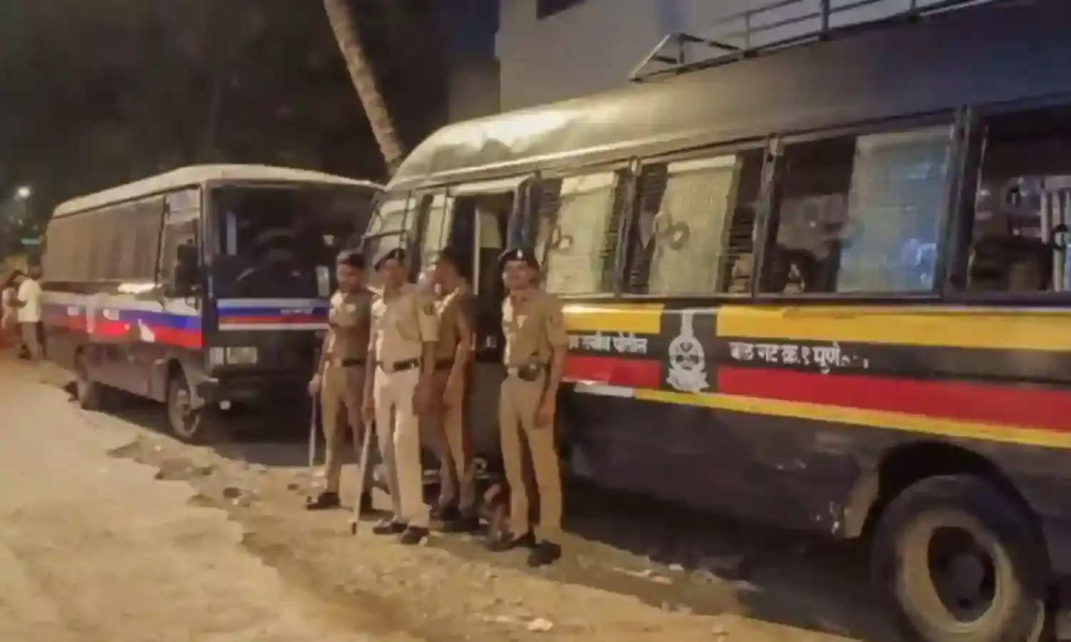 रामनवमी जुलूस पर किया अंडों से अटैक-इलाके में तनाव- पुलिस का डेरा