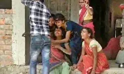 दलित बस्ती में आग का तांडव- चार बच्चों समेत पांच लोगों की झुलसकर मौत