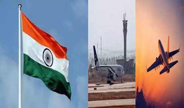 भारत ने पाकिस्तान के लिए अब एयर स्पेस पर लगाई रोक भारत ने पाकिस्तान के लिए अब एयर स्पेस पर लगाई रोक