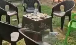 पार्क में जन्मदिन की आड़ में चली शराब पार्टी- दारू की बोतल मिली