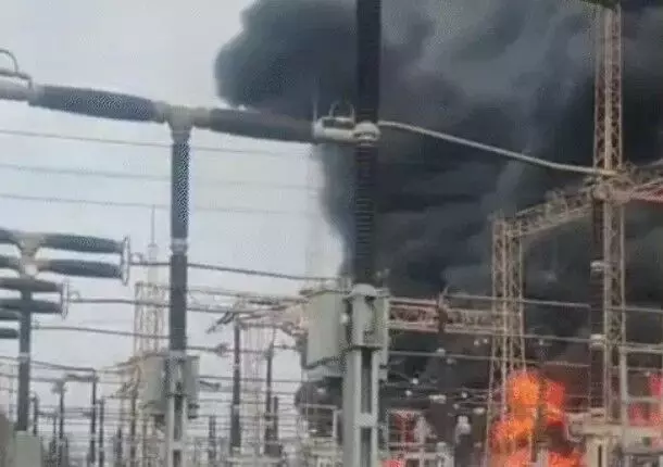 ओबरा पावर प्लांट में लगी आग- 200 मेगावाट की दो यूनिट हो गई ठप ओबरा पावर प्लांट में लगी आग- 200 मेगावाट की दो यूनिट हो गई ठप