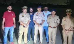 पुलिस का ऑपरेशन क्लीन- मुठभेड़ में पशु तस्कर गिरफ्तार- लगी गोली