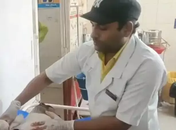 ससुराल में बर्थडे पार्टी में पत्नी से विवाद के बाद युवक ने गर्दन पर... ससुराल में बर्थडे पार्टी में पत्नी से विवाद के बाद युवक ने गर्दन पर...