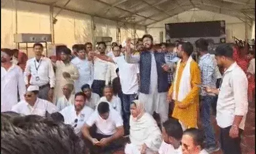 राहुल के स्टूडेंट संवाद को नहीं दी परमिशन- कांग्रेस में प्रशासन आमने..