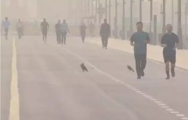 सांसों पर संकट- डस्ट पॉल्यूशन के कारण हवा खराब- AQI 300 के पार