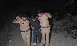 नहर पटरी पर पुलिस की डकैतों से मुठभेड़- 2 बदमाशों के पैरों में लगी गोली
