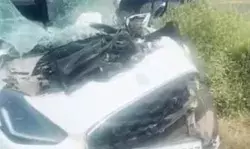 ट्रैक्टर ट्राली में कार ने मारी टक्कर- भाकियू नेता के साथ बच्ची की मौत