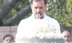 पुण्यतिथि पर राहुल मोदी और खड़गे ने दी राजीव गांधी को श्रद्धांजलि