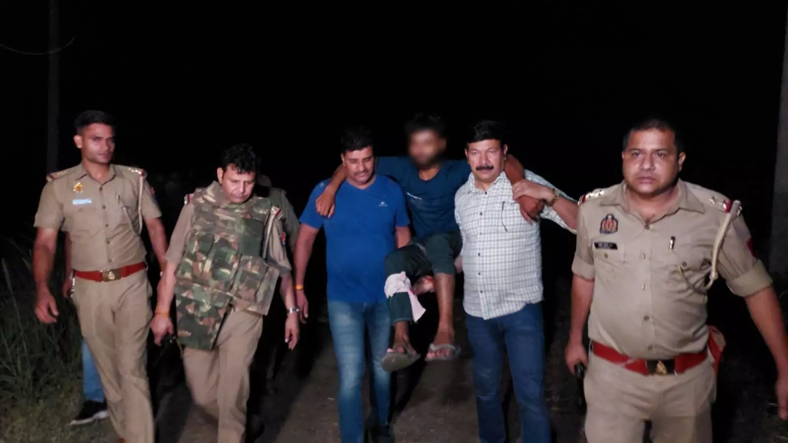 रविंद्र हत्याकांड- दोनों आरोपी गिरफ्तार- मुठभेड़ में लगी गोली रविंद्र हत्याकांड- दोनों आरोपी गिरफ्तार- मुठभेड़ में लगी गोली