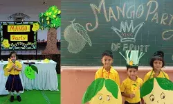 MG पब्लिक स्कूल किंडरगार्टन में मैंगो पार्टी में बच्चों ने की मौज-मस्ती MG पब्लिक स्कूल किंडरगार्टन में मैंगो पार्टी में बच्चों ने की मौज-मस्ती