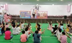 एम.जी. पब्लिक स्कूल में भारतीय भाषा समर कैंप का समापन