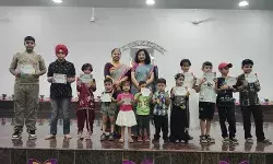 एम.जी. पब्लिक स्कूल में बच्चों ने दिखाया प्रतिभा का जोश, समर कैंप का समापन एम.जी. पब्लिक स्कूल में बच्चों ने दिखाया प्रतिभा का जोश, समर कैंप का समापन