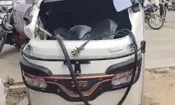 बेकाबू कार ने ऑटो एवं बाइक में मारी टक्कर- दो लोगों की मौत- दो सीरियस बेकाबू कार ने ऑटो एवं बाइक में मारी टक्कर- दो लोगों की मौत- दो सीरियस