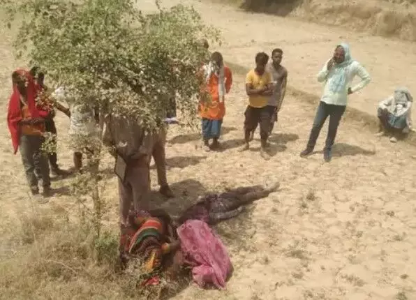 तेज रफ्तार से बेकाबू हुआ ट्रैक्टर खाई में गिरा ड्राइवर की दबकर मौत तेज रफ्तार से बेकाबू हुआ ट्रैक्टर खाई में गिरा ड्राइवर की दबकर मौत